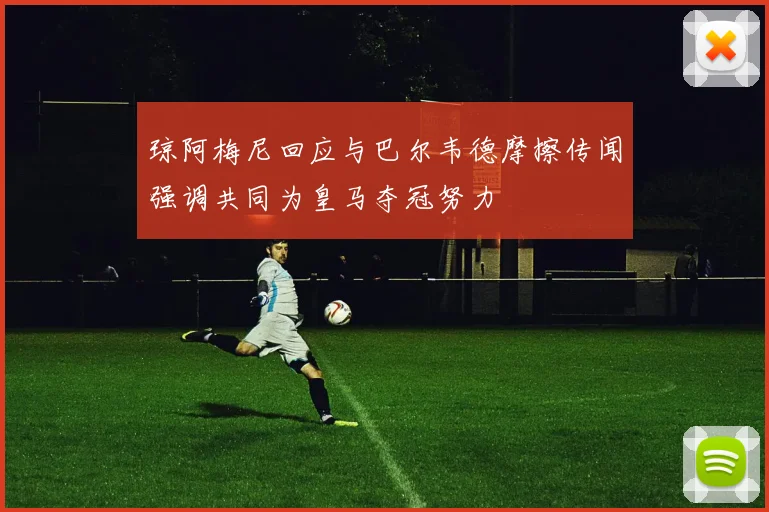 琼阿梅尼回应与巴尔韦德摩擦传闻强调共同为皇马夺冠努力